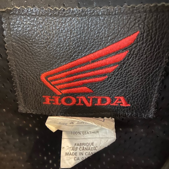 XL Honda Goldwing Leather Riding Jacket - Picture 3 of 3